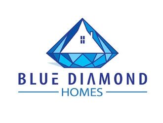 Blue Diamond Homes logo design by frontrunner
