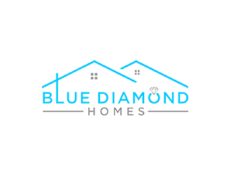 Blue Diamond Homes logo design by checx