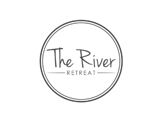 The River Retreat logo design by johana