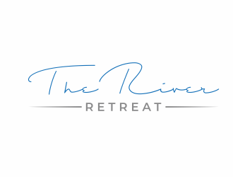 The River Retreat logo design by Editor
