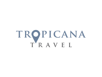 tropicana travel logo design by oke2angconcept