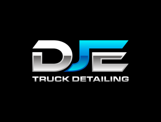 DJE Truck Detailing logo design by hidro