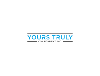 Yours Truly Consignment, Inc. logo design by sitizen