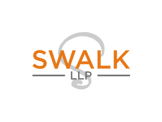 SWALK LLP   logo design by rief