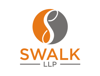 SWALK LLP   logo design by rief