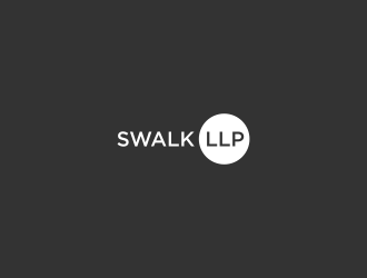 SWALK LLP   logo design by L E V A R