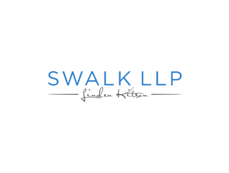 SWALK LLP   logo design by johana