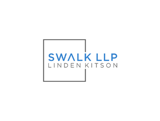 SWALK LLP   logo design by johana