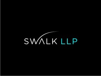 SWALK LLP   logo design by bricton