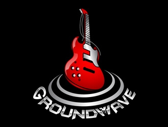 GROUNDWAVE logo design by DreamLogoDesign