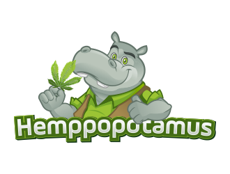 Hemppopotamus logo design by otijar