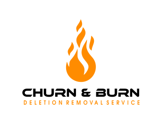 Logo Name: Churn & Burn      Tageline: Inquiry Removal ServiceI  logo design by JessicaLopes