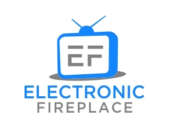 Electronic Fireplace logo design by dibyo
