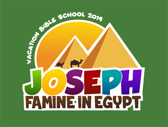 Joseph: Famine in Egypt logo design by coco