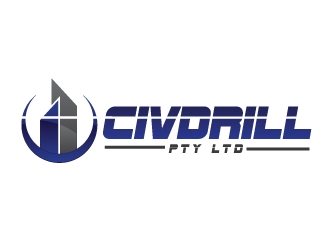 CIVDRILL PTY LTD logo design by ElonStark