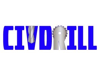 CIVDRILL PTY LTD logo design by bulatITA