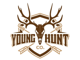 YOUNG HUNT CO. logo design by jaize