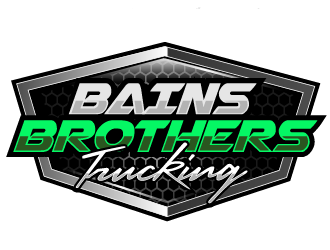 BAINS BROTHERS TRUCKING / BAINS BROS TRUCKING logo design by THOR_