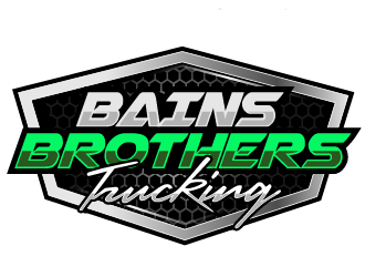 BAINS BROTHERS TRUCKING / BAINS BROS TRUCKING logo design by THOR_