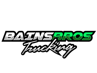 BAINS BROTHERS TRUCKING / BAINS BROS TRUCKING logo design by THOR_
