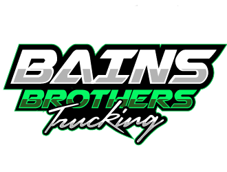 BAINS BROTHERS TRUCKING / BAINS BROS TRUCKING logo design by THOR_