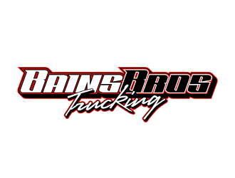 BAINS BROTHERS TRUCKING / BAINS BROS TRUCKING logo design by VhienceFX
