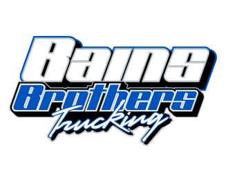BAINS BROTHERS TRUCKING / BAINS BROS TRUCKING logo design by PRN123