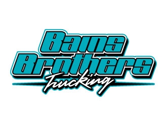 BAINS BROTHERS TRUCKING / BAINS BROS TRUCKING logo design by daywalker