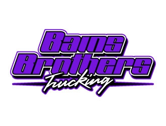 BAINS BROTHERS TRUCKING / BAINS BROS TRUCKING logo design by daywalker