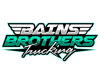 BAINS BROTHERS TRUCKING / BAINS BROS TRUCKING logo design by THOR_