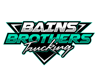 BAINS BROTHERS TRUCKING / BAINS BROS TRUCKING logo design by THOR_