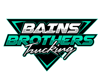 BAINS BROTHERS TRUCKING / BAINS BROS TRUCKING logo design by THOR_