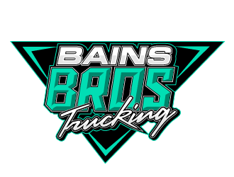 BAINS BROTHERS TRUCKING / BAINS BROS TRUCKING logo design by THOR_