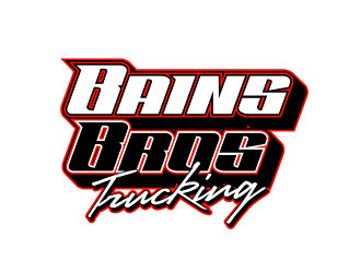 BAINS BROTHERS TRUCKING / BAINS BROS TRUCKING logo design by VhienceFX