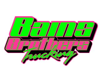 BAINS BROTHERS TRUCKING / BAINS BROS TRUCKING logo design by PRN123