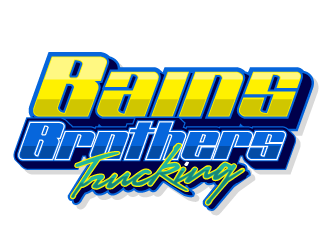 BAINS BROTHERS TRUCKING / BAINS BROS TRUCKING logo design by PRN123