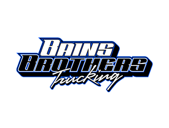 BAINS BROTHERS TRUCKING / BAINS BROS TRUCKING logo design by VhienceFX