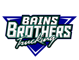 BAINS BROTHERS TRUCKING / BAINS BROS TRUCKING logo design by THOR_