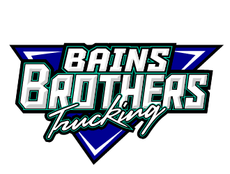 BAINS BROTHERS TRUCKING / BAINS BROS TRUCKING logo design by THOR_