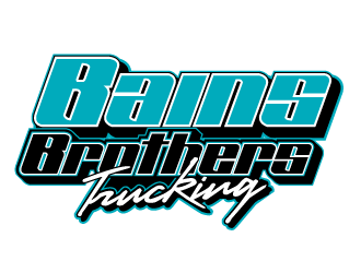 BAINS BROTHERS TRUCKING / BAINS BROS TRUCKING logo design by PRN123