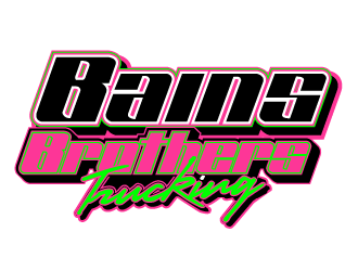 BAINS BROTHERS TRUCKING / BAINS BROS TRUCKING logo design by PRN123