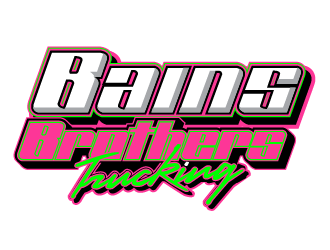 BAINS BROTHERS TRUCKING / BAINS BROS TRUCKING logo design by PRN123