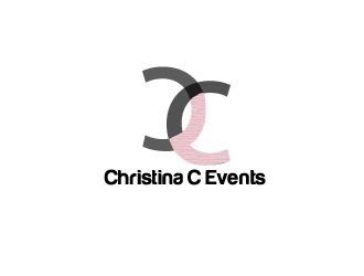 Christina C Events  logo design by webmall