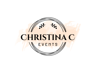 Christina C Events  logo design by JessicaLopes