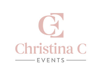 Christina C Events  logo design by keylogo
