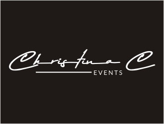 Christina C Events  logo design by bunda_shaquilla