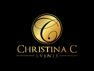 Christina C Events  logo design by akhi
