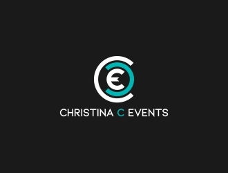 Christina C Events  logo design by MRANTASI