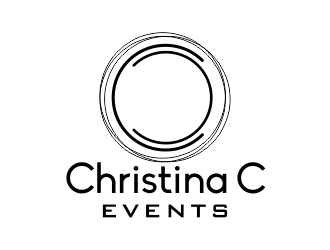 Christina C Events  logo design by Dhieko