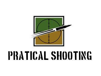 Pratical Shooting SA logo design by JessicaLopes